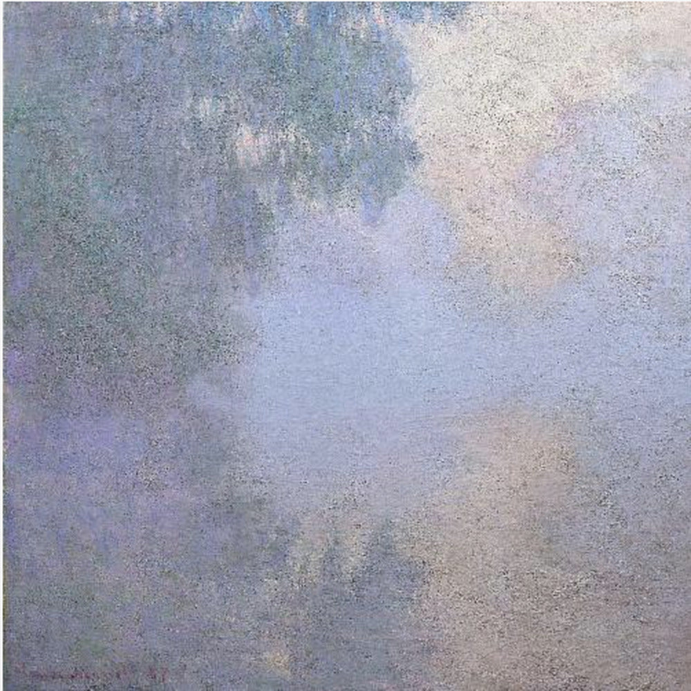 Morning On the Seine Near Giverny (1897) By Claude Monet - Poster / Art Print