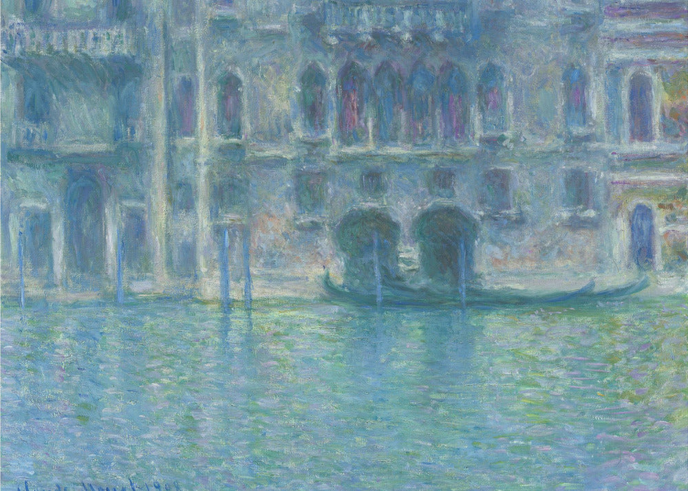 Palazzo Da Mula, Venice (1908) By Claude Monet - Poster / Art Print