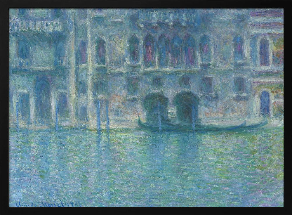 Palazzo Da Mula, Venice (1908) By Claude Monet - Poster / Art Print