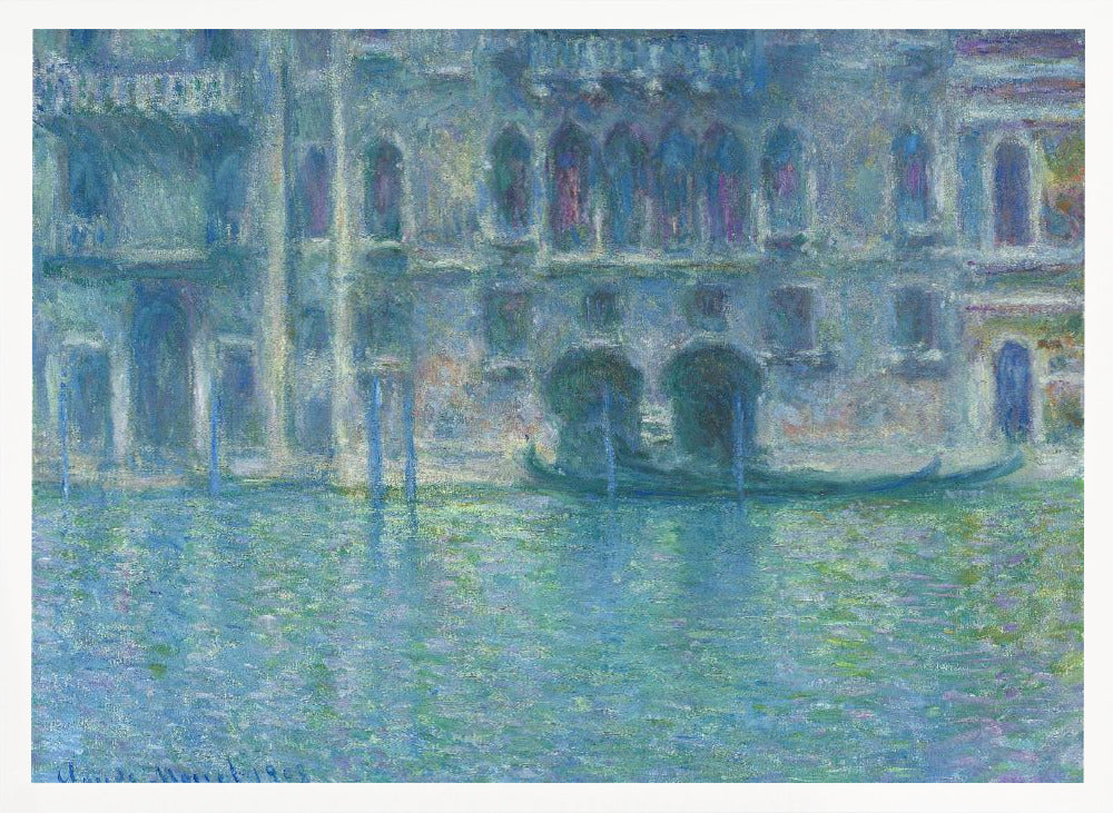 Palazzo Da Mula, Venice (1908) By Claude Monet - Poster / Art Print