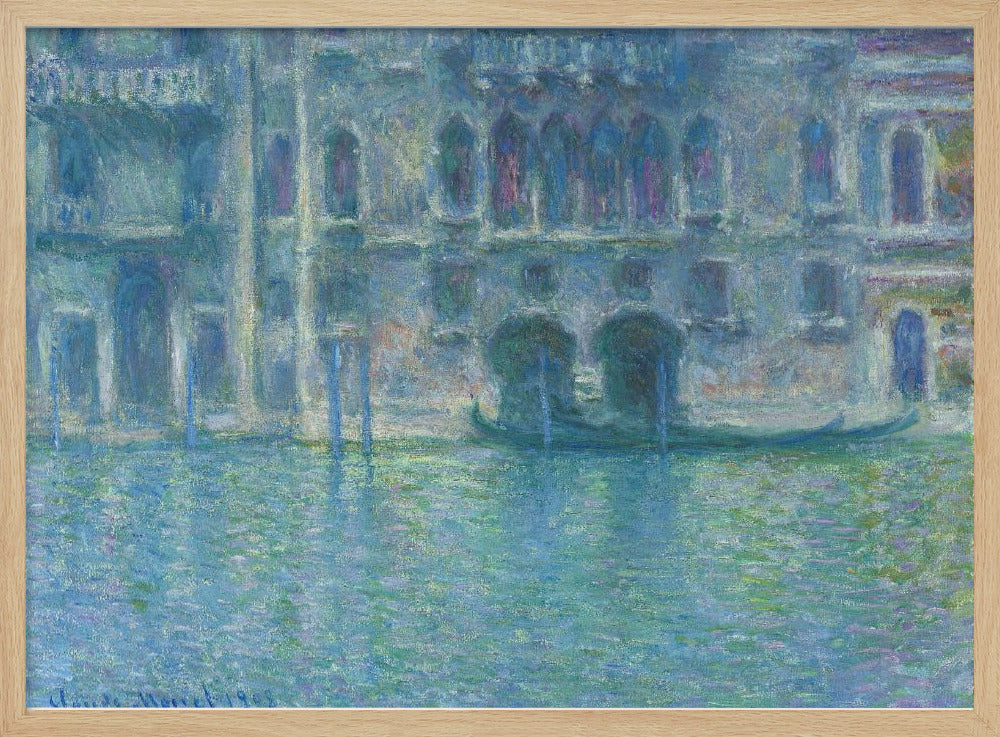 Palazzo Da Mula, Venice (1908) By Claude Monet - Poster / Art Print
