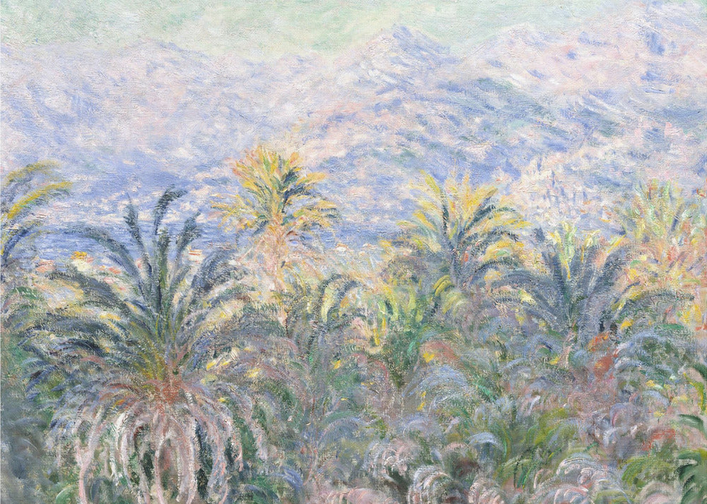 Palm Trees At Bordighera (1884) - Poster / Art Print