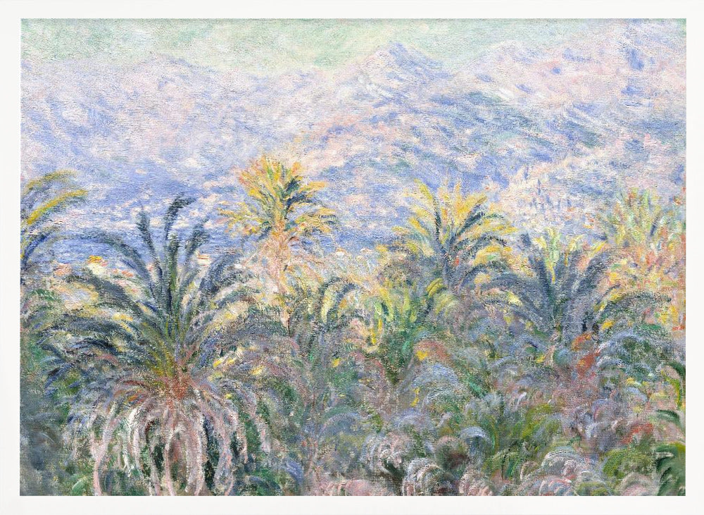 Palm Trees At Bordighera (1884) - Poster / Art Print