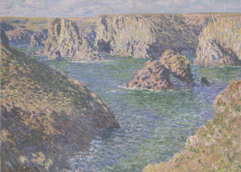 Port Domois, Belle Isle (1887) By Claude Monet - Poster / Art Print