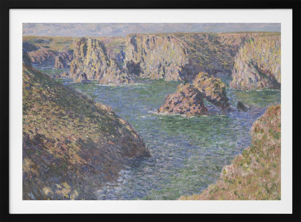 Port Domois, Belle Isle (1887) By Claude Monet - Poster / Art Print