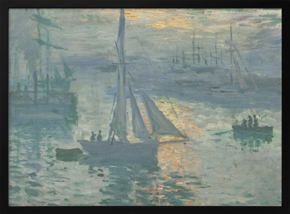 Sunrise (1873) By Claude Monet - Poster / Art Print