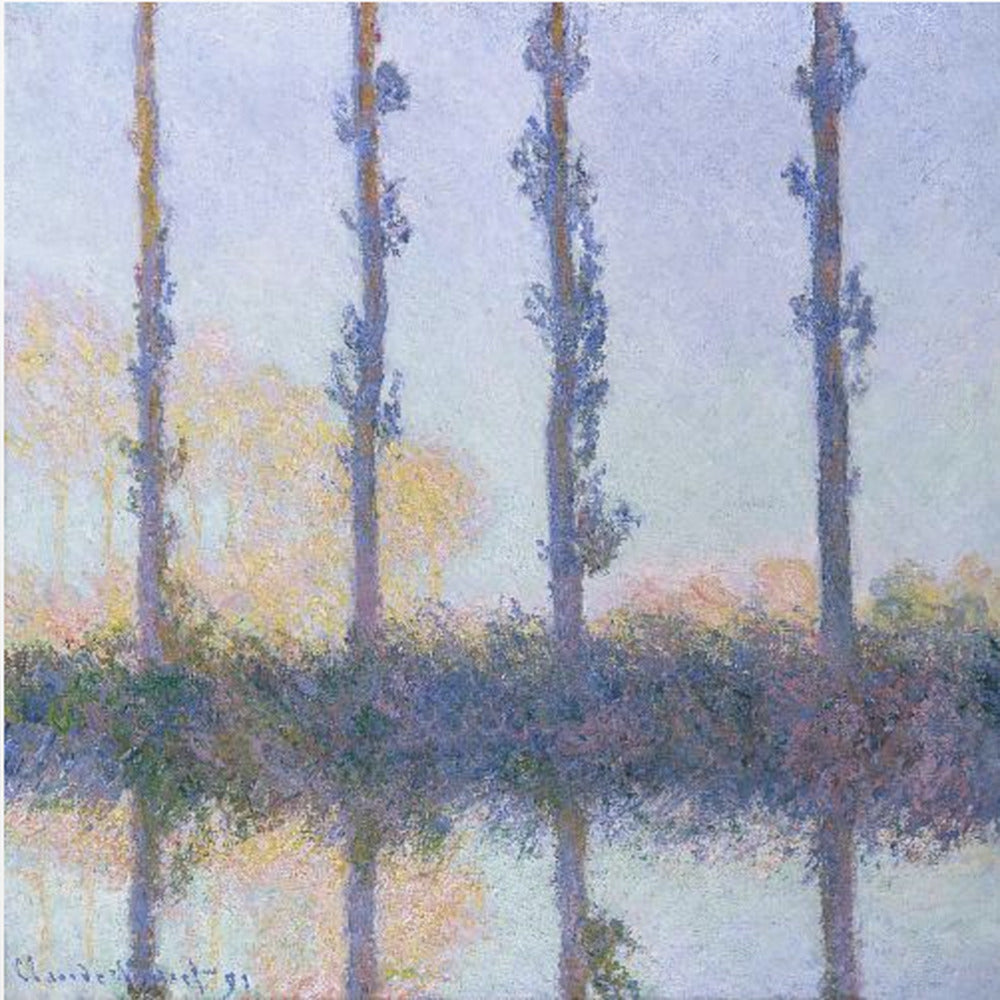 The Four Trees (1891) - Poster / Art Print