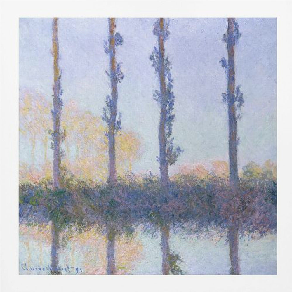 The Four Trees (1891) - Poster / Art Print