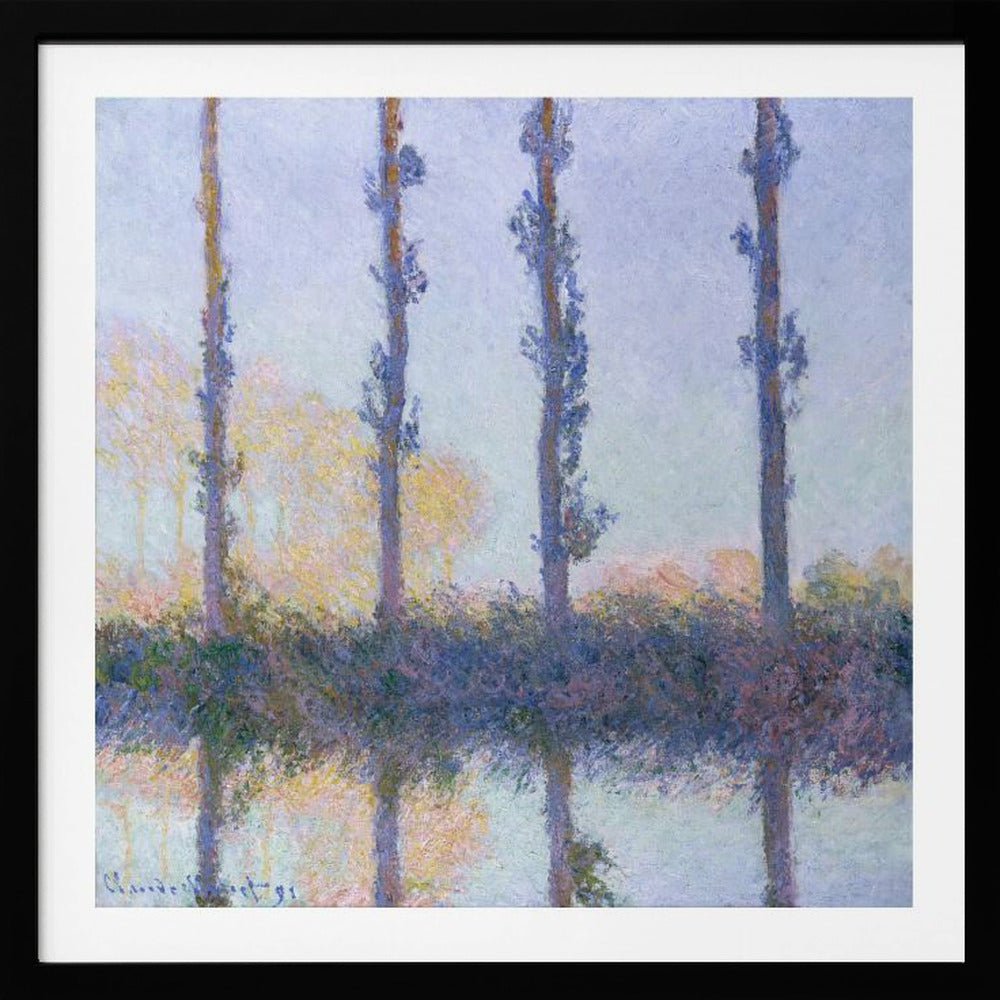 The Four Trees (1891) - Poster / Art Print