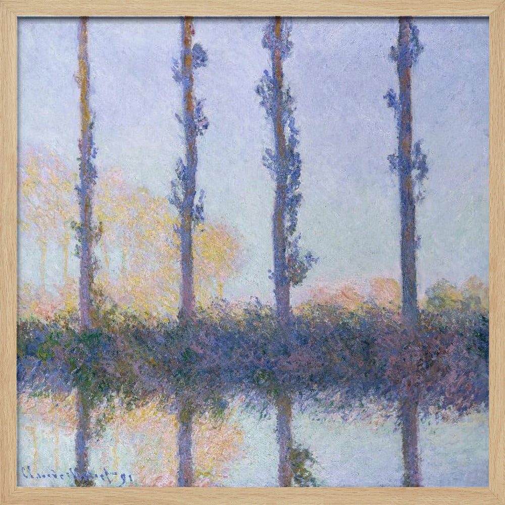The Four Trees (1891) - Poster / Art Print