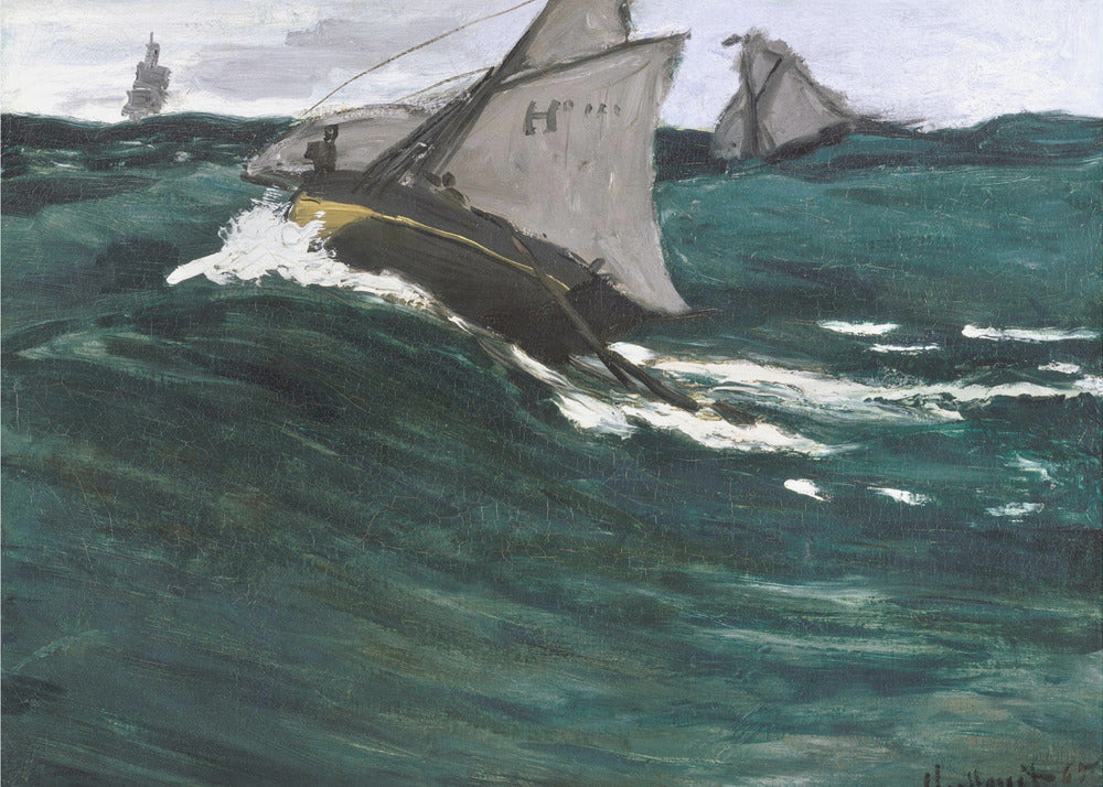 The Green Wave (1866–1867) - Poster / Art Print