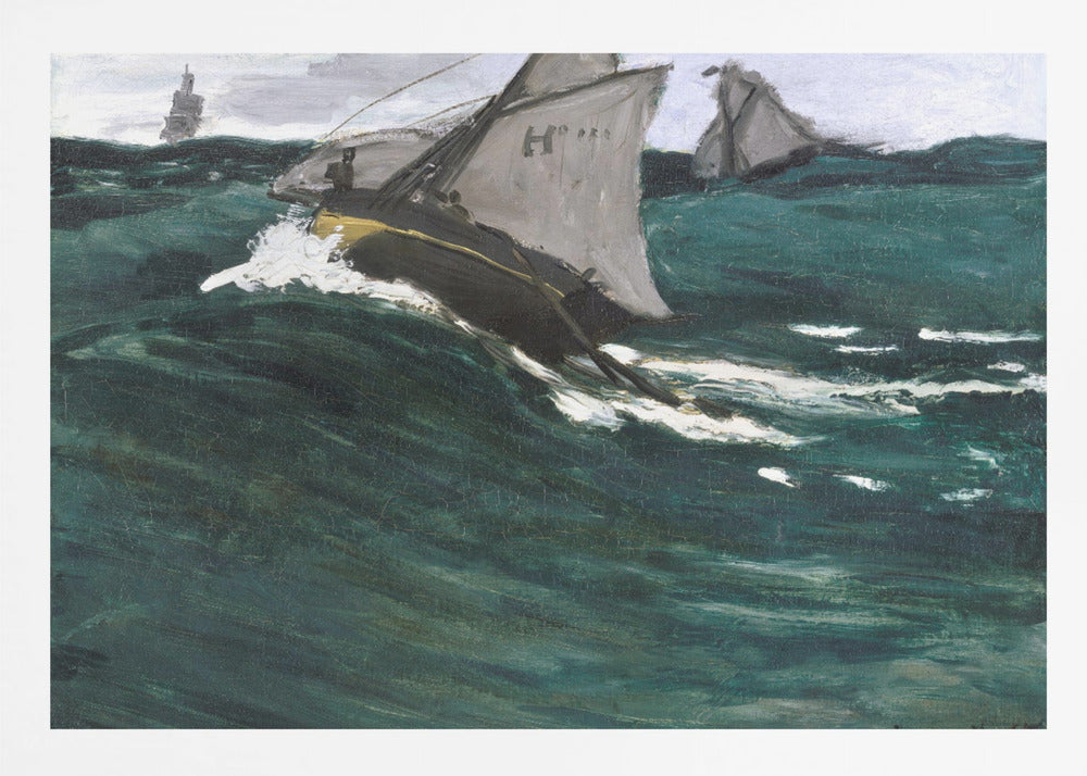 The Green Wave (1866–1867) - Poster / Art Print