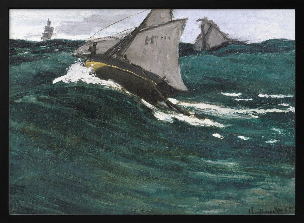 The Green Wave (1866–1867) - Poster / Art Print