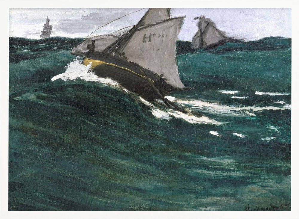 The Green Wave (1866–1867) - Poster / Art Print