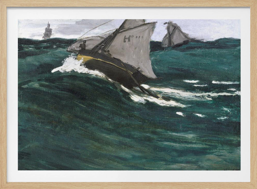 The Green Wave (1866–1867) - Poster / Art Print