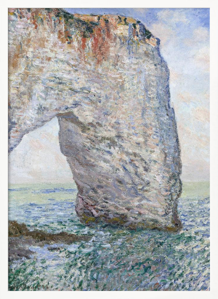 The Manneporte Near Étretat (1886) - Poster / Art Print