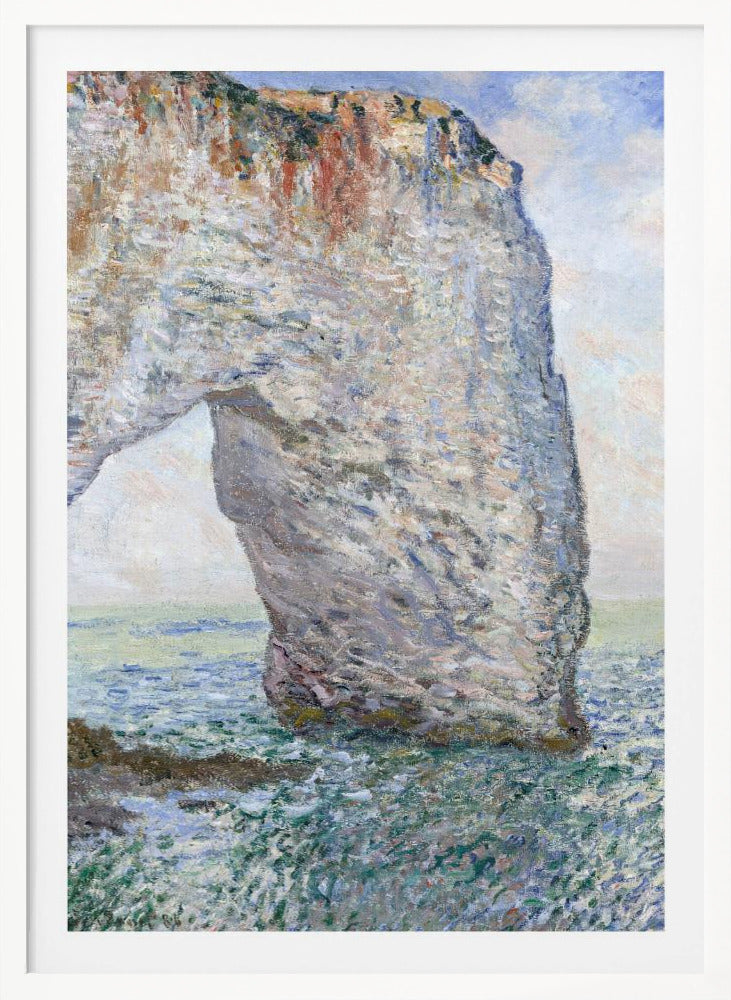 The Manneporte Near Étretat (1886) - Poster / Art Print