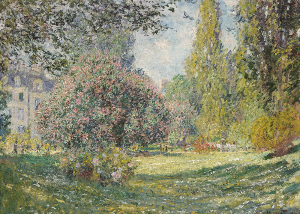 The Parc Monceau (1876) - Poster / Art Print