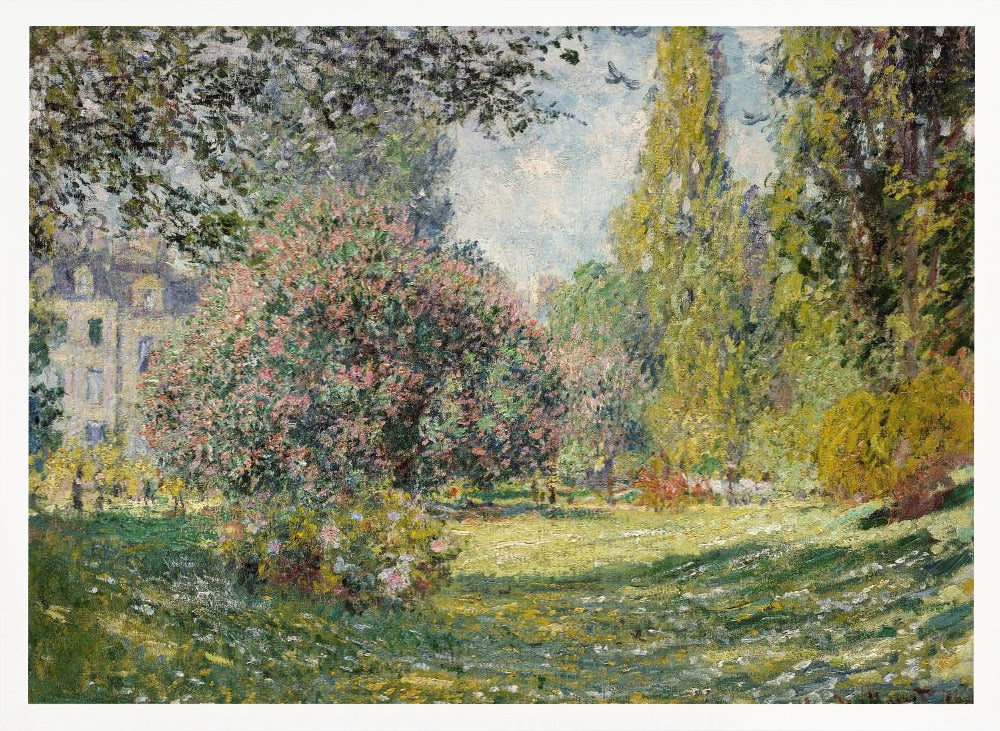 The Parc Monceau (1876) - Poster / Art Print