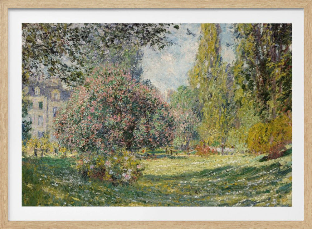 The Parc Monceau (1876) - Poster / Art Print