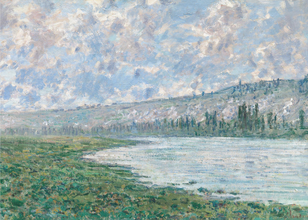 The Seine At Vétheuil (1880) - Poster / Art Print