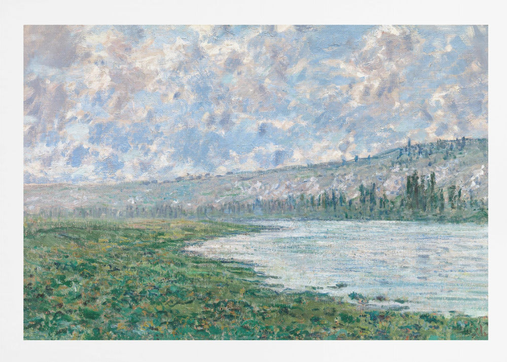 The Seine At Vétheuil (1880) - Poster / Art Print