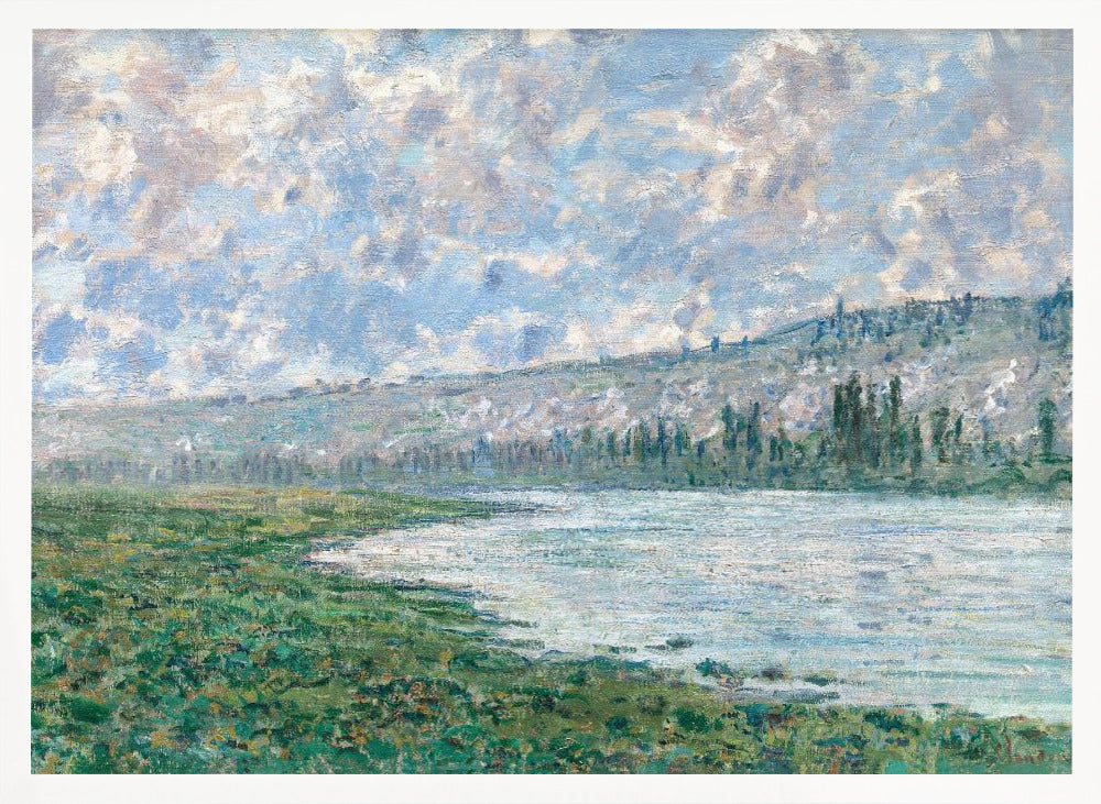 The Seine At Vétheuil (1880) - Poster / Art Print