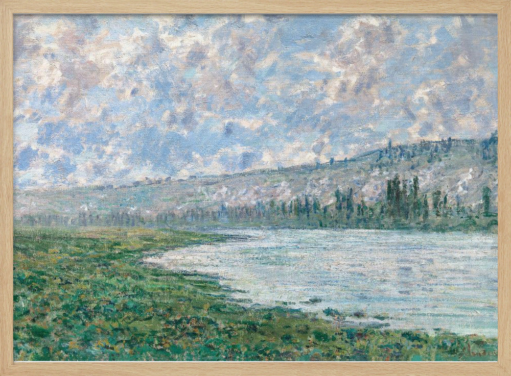 The Seine At Vétheuil (1880) - Poster / Art Print