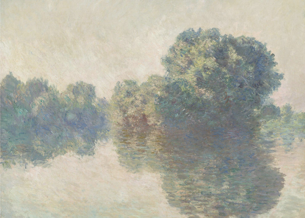 The Seine At Giverny (1897) - Poster / Art Print