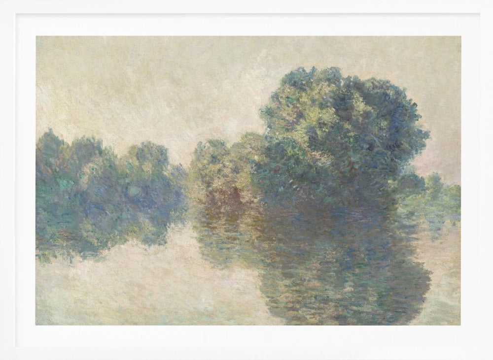 The Seine At Giverny (1897) - Poster / Art Print
