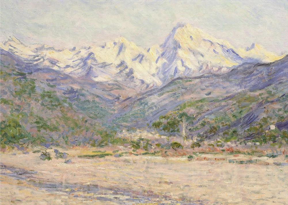The Valley of the Nervia (1884) - Poster / Art Print