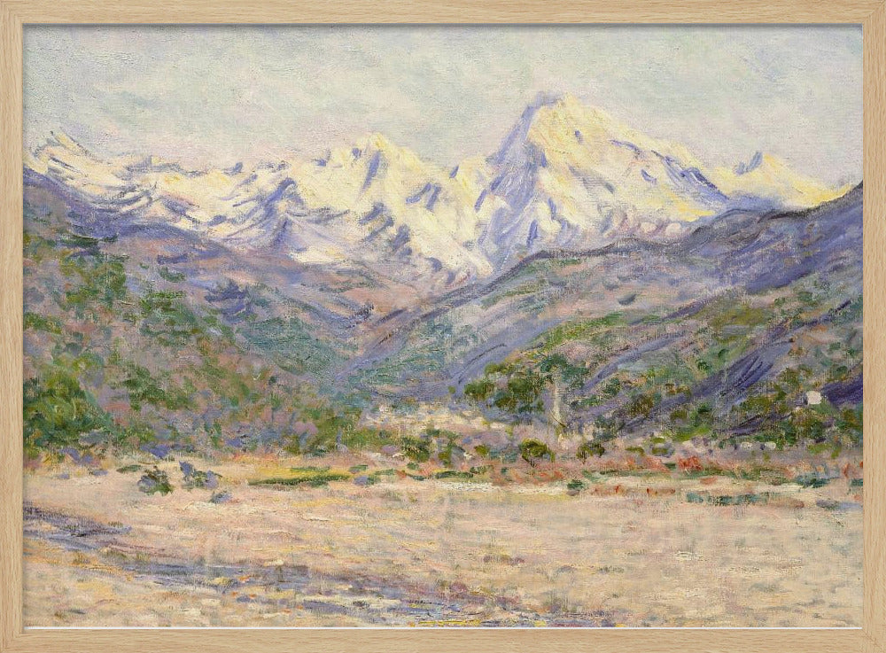 The Valley of the Nervia (1884) - Poster / Art Print
