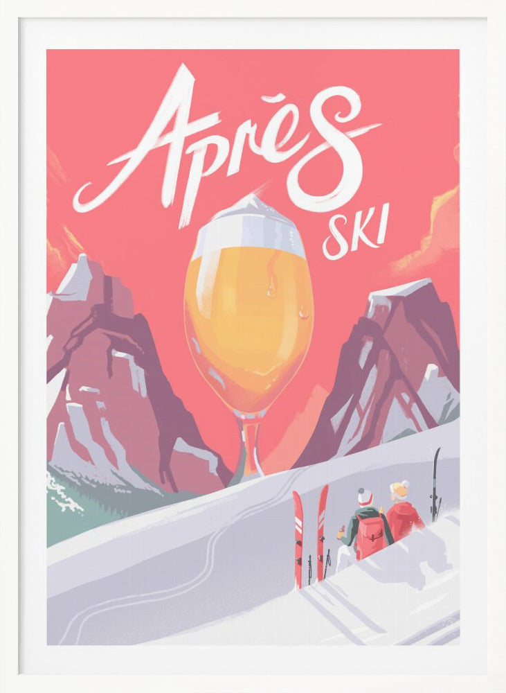 Apés Ski - Poster / Art Print