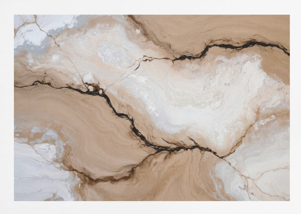 Striated Fractures - Poster / Art Print