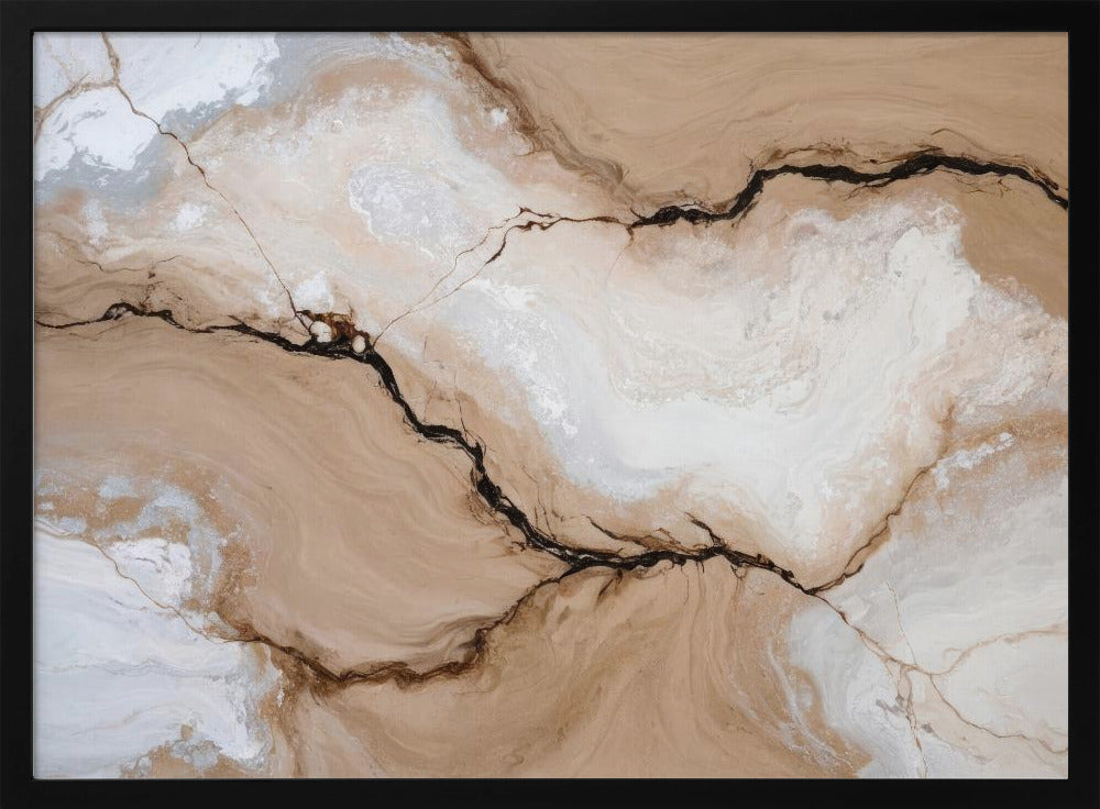 Striated Fractures - Poster / Art Print