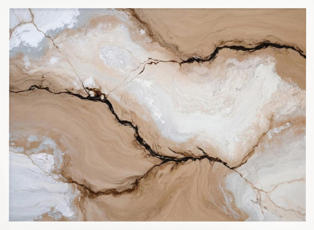 Striated Fractures - Poster / Art Print