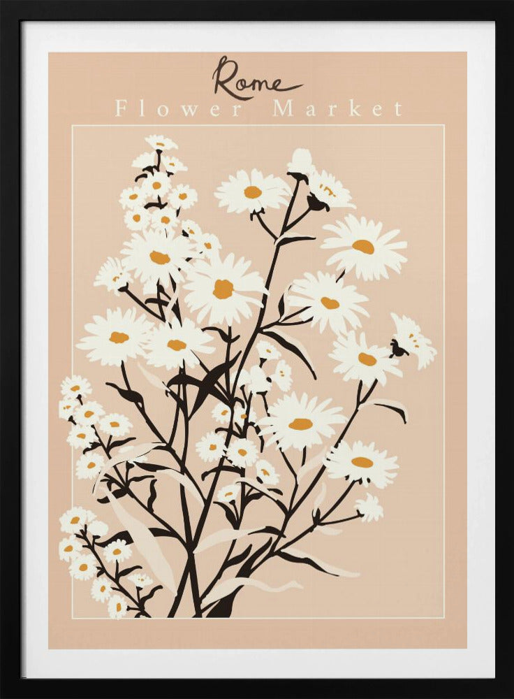 Flower Market Rome Aster - Poster / Art Print