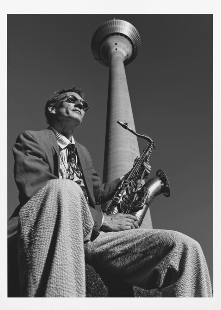 Frank M., Saxophonist - Poster / Art Print