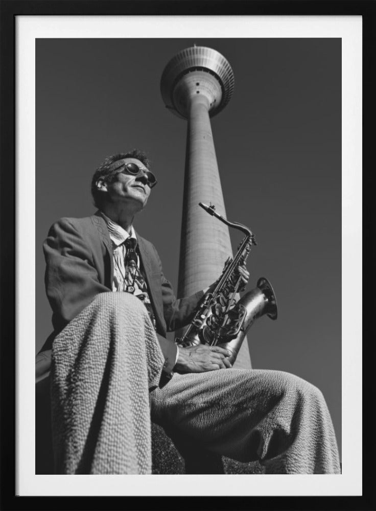 Frank M., Saxophonist - Poster / Art Print