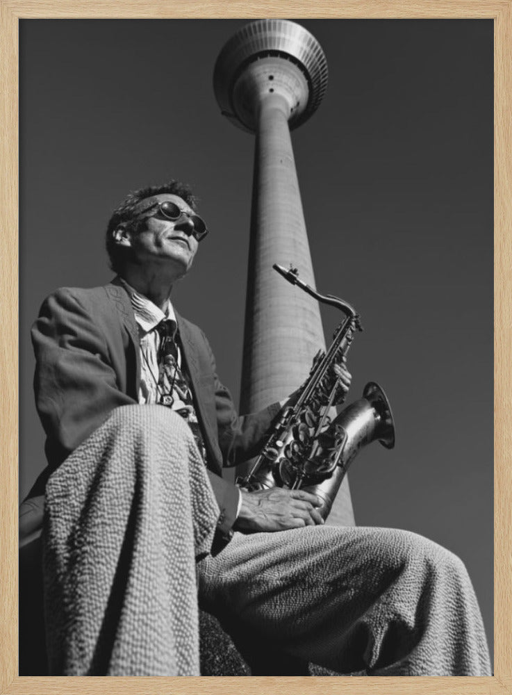 Frank M., Saxophonist - Poster / Art Print