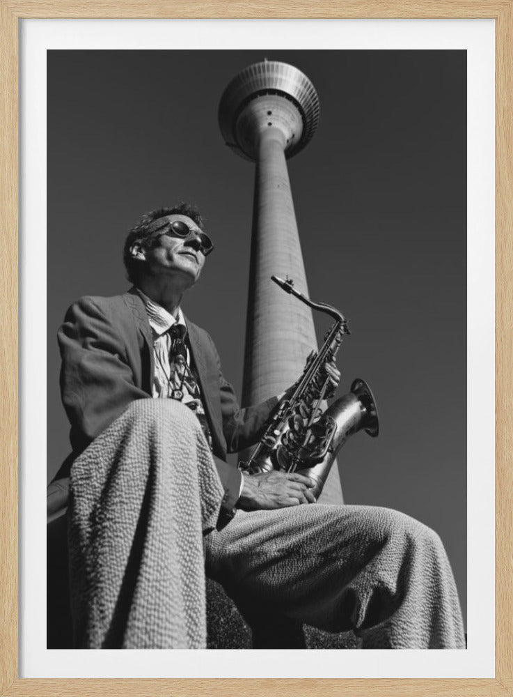 Frank M., Saxophonist - Poster / Art Print
