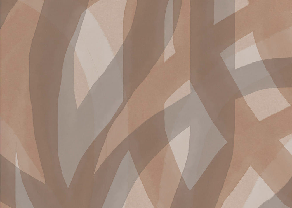 Neutral Abstract Watercolor In Nude and Pastel 5 - Poster / Art Print