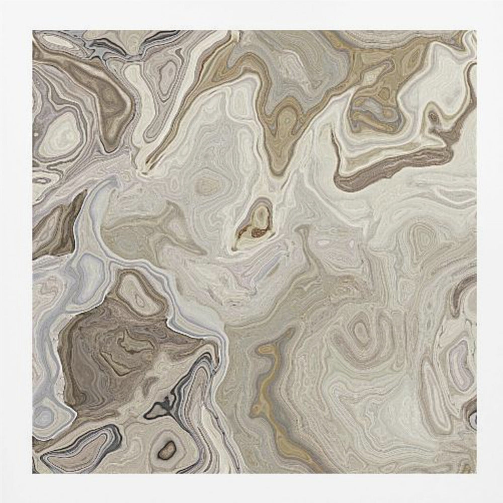 Banded Calcite - Poster / Art Print