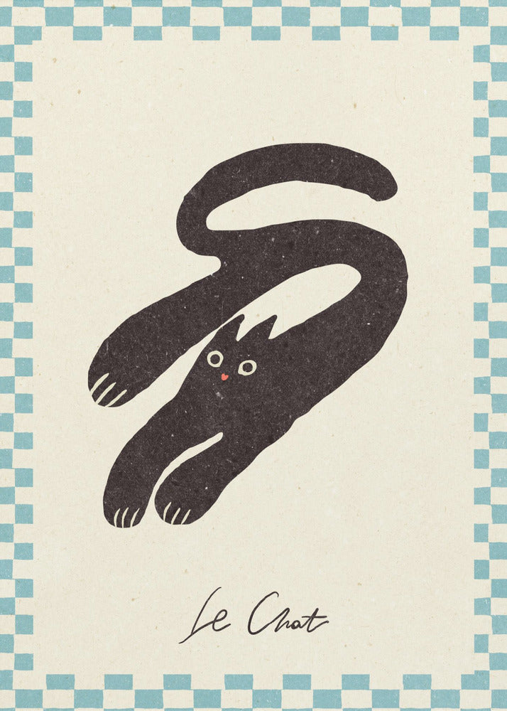 Le Chat - Poster / Art Print