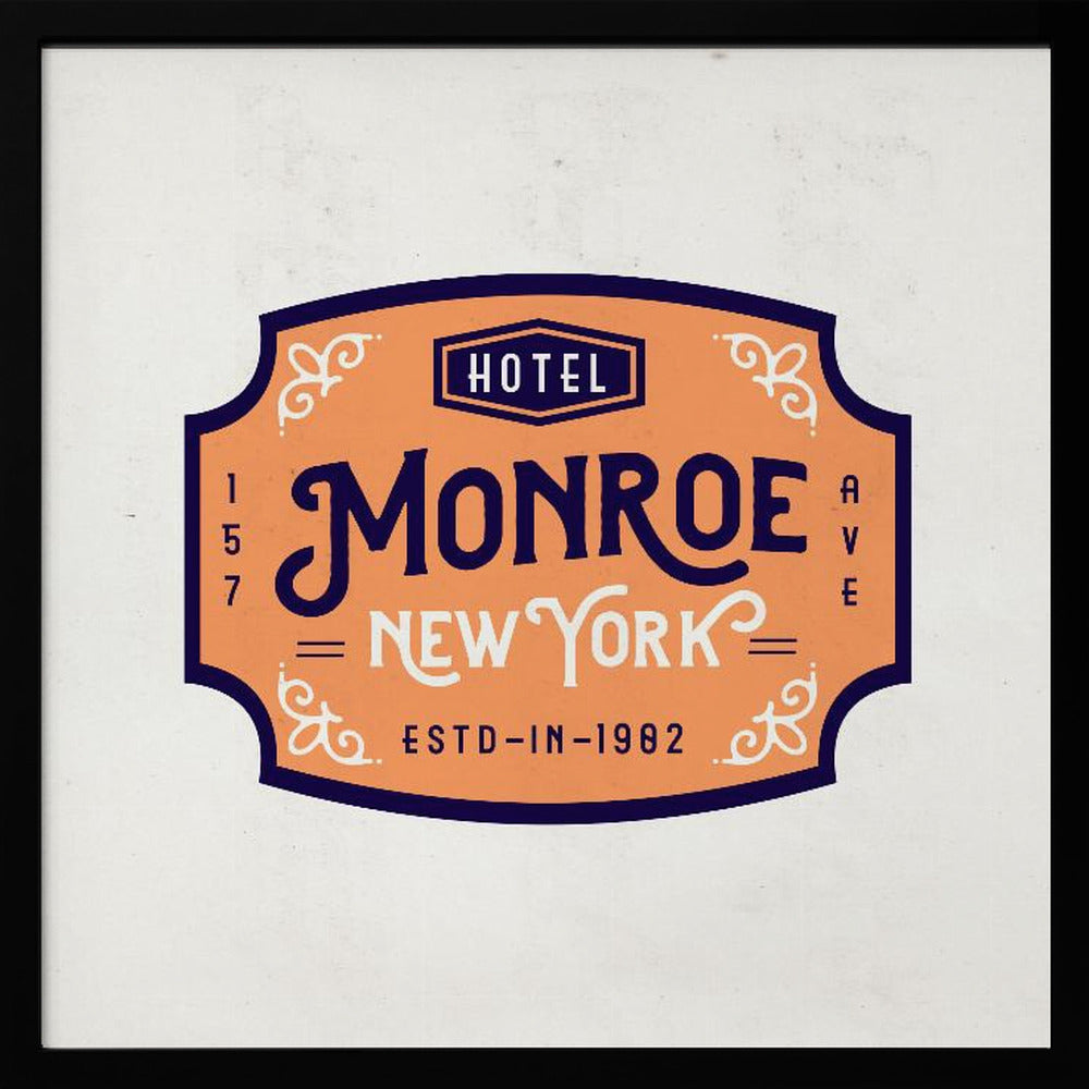 Monroe Hotel New York - Poster / Art Print