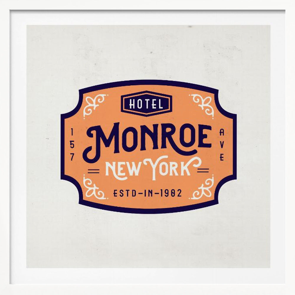 Monroe Hotel New York - Poster / Art Print