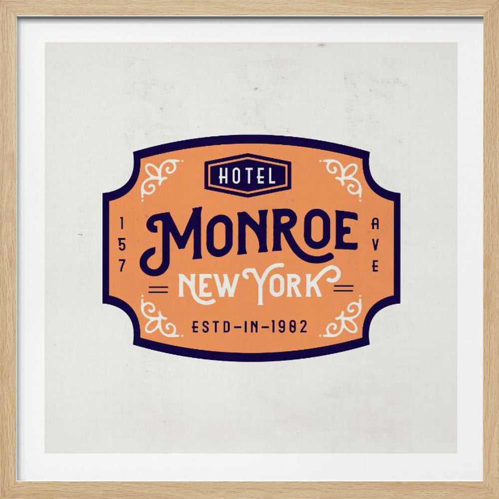 Monroe Hotel New York - Poster / Art Print