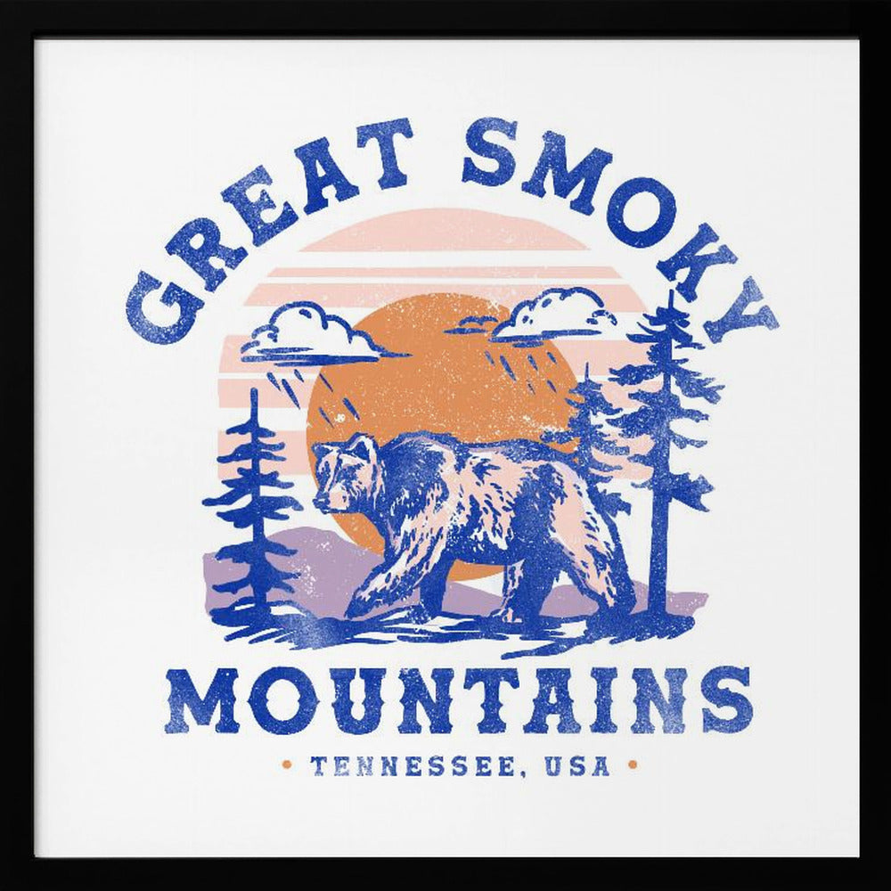 Great Smoky Mountains National Park Tennessee - Poster / Art Print