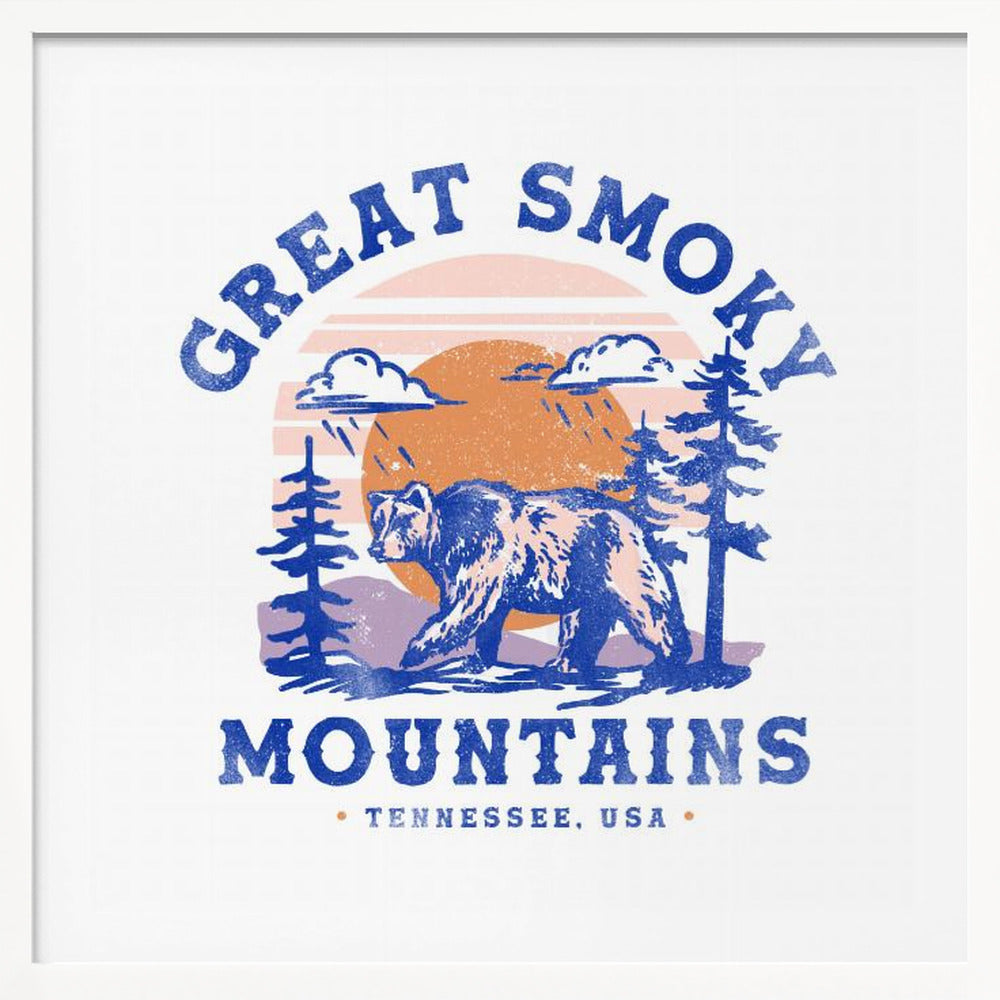 Great Smoky Mountains National Park Tennessee - Poster / Art Print