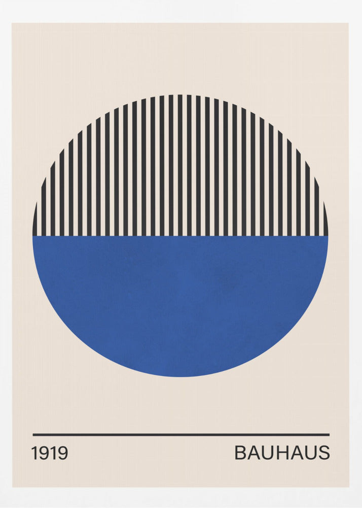Bauhaus art 1 - Poster / Art Print